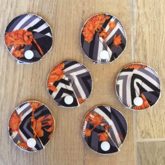 Fall Floral Bamboo Backed Tubie Pads